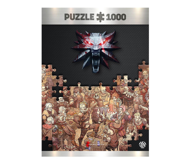 GOOD LOOT Wiedzmin: Urodzinowe Puzzle 1000 - 623327 - zdjęcie